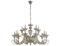 Подвесные люстры Newport 8620+5/C chrome cognac М0071595