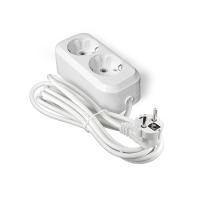 Удлинитель Е-302А ПВС 3*1.5 ,2 гнезда, с заземлением, 5м (еврослот) UNIVersal 1719