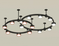 Комплект подвесного светильника Ambrella Light Techno Ring XR92221150 (A9222, A9227, C9238, C9232, N8126, N8118)