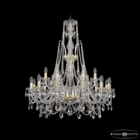 Подвесная люстра Bohemia Ivele Crystal 1411/12+6/300/XL-96 G