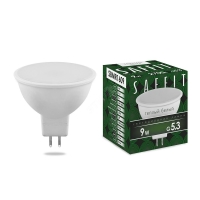 Лампа светодиодная LED 9вт 230в GU5.3 теплый SAFFIT SBMR1609 55084