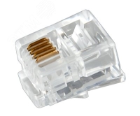Телефонный разъем RJ-14(6P4C), REXANT 05-1012