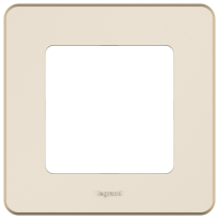 Рамка 1 пост INSPIRIA слоновая кость Legrand/Daccord 673931