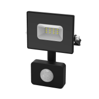 Прожектор светодиодный ДО 20 Вт 6500К 1300 лм 175-265В IP65 161х118х40мм Алюминий с датчиком движения Elementary-S Gauss GAUSS 628511320