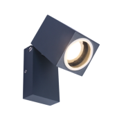 Подсветка декоративная WL37 GR MR16/GU10, серый, для интерьера, фасадов зданий лампа MR16 ( в комплект не входит) ЭРА Б0054409