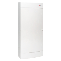 Щит распределительный навесной Unix белая дверь 4х12 модулей IP40 PROxima EKF uх-4х12-nw