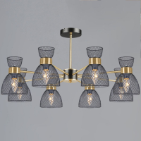 Люстра на штанге Reluce 39760-0.3-08 COP+BK