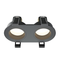 Встраиваемый светильник Maytoni Technical Share DL126-02-GU10-B