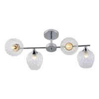 Люстра на штанге Seven Fires Teo SF3347/4C-CR-CL