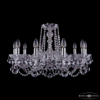 Подвесная люстра Bohemia Ivele Crystal 1402/10/240 Ni Balls