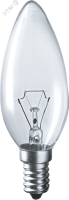 Лампа накаливания декоративная ДС 40вт B35 230в Е14 (свеча) Navigator Group 94303 15777