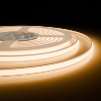 Светодиодная лента Apeyron Free Cut 24В, 10 Вт/м, 600 лм/м, 3000К, COB, 528 д/м, CRI90+, IP67, 5м 00-407