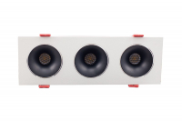 Встраиваемый светильник AM Group AM480-3 BK+WH 23.1W