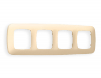 Рамка четырехместная Ambrella Volt Ecta OF140604