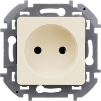 Розетка 2К 16 А 250 В~ INSPIRIA слоновая кость Legrand/Daccord 673711