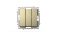 Выключатель трехклавишный ELBI Zena Vega 609-011400-254