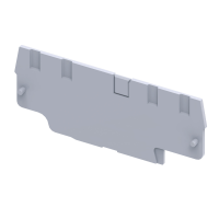 Крышка концевая OptiClip EPCX2.5/4-QUATTRO-серый для клемм CX2.5/4-QUATTRO КЭАЗ 289757