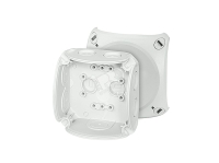 Коробка распределительная пустая 93х93х62 PP IP66 серая с мембранами HENSEL DK 0200 G 62000000