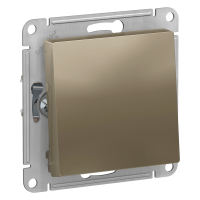 Переключатель одноклавишный ATLASDESIGN схема 6 10АХ механизм шампань Systeme Electric ATN000561