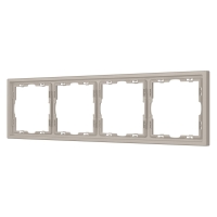 Рамка пластиковая Arlight FRM-NOBE-SFPL-4-CA 059460