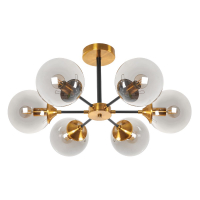 Люстра на штанге MyFar Fisher MR1741-6C