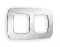 Рамка двухместная Ambrella Volt Radian OF580102