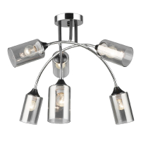 Потолочная люстра IMEX MD.2195-6-S-BK+CH