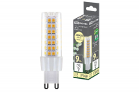 Лампа светодиодная TDM Electric G9 9W 3000K прозрачная SQ0340-0228