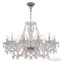 Подвесная люстра Bohemia Ivele Crystal 105/12/300 Ni
