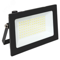 Прожектор светодиодный СДО-3005 75Вт 6500К IP65 Basic EKF FLL-3005-75-6500
