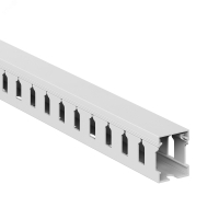 Короб перфорированный 25х30 RL75 2 серый QUADRO DKC 00126RL