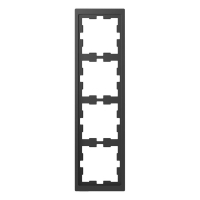 Рамка 4-постовая Schneider Electric Merten D-Life MTN4040-6534