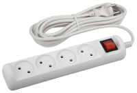 Удлинитель электрический Эра U-4s-5m-2х1 Б0044054