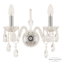 Бра Bohemia Ivele Crystal 105B/2/141 Ni