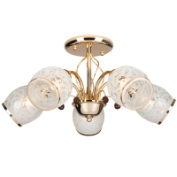 Люстра на штанге Eurosvet 30026/5 золото 00000073715