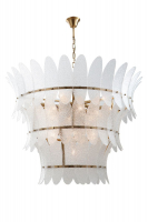 Подвесная люстра iLamp Gramercy 15602-19 ANB+CL