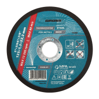 Круг отрезной по металлу, 125х1.2х22.2 мм, WA60TBF GROSS 74369