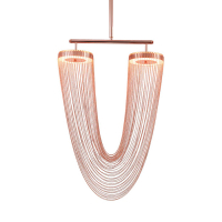 Люстра на штанге Delight Collection Otero 8608P copper