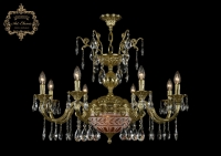 Подвесная люстра Art Classic 31.29.8.CK250SP.250GL.G.Sp.Amber.White.1D ArtClassic