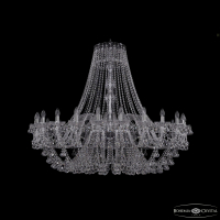 Подвесная люстра Bohemia Ivele Crystal 1409/24/530 Ni