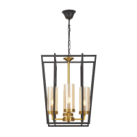 Подвесная люстра Lumina Deco Afres LDP 1246-4 BK+MD