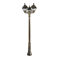 Уличный фонарь Fumagalli Ricu Bisso/Cefa 3L U23.157.S30.BXF1R