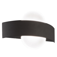 Уличный настенный светильник Uniel ULU-S33A-8W/4000K IP65 BLACK