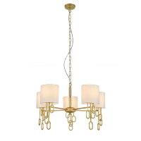 Подвесная люстра Indigo Amali 13026/5P Gold V000479