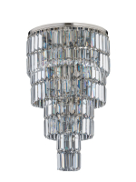 Каскадная люстра Kutek Ellini ELL-PLM-6(BN)350/II