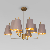 Люстра на штанге Eurosvet Topanga 60173/8 латунь a069018