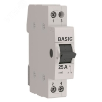 Переключатель трехпозиционный 1P 25А Basic EKF tps-1-25