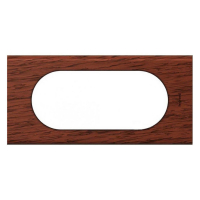 Рамка 4/5-модульная Legrand Celiane орех 069225