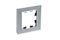 Рамка 1-ая Systeme Electric AtlasDesign Nature Стекло алюминий ATN320301