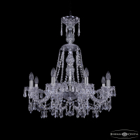 Подвесная люстра Bohemia Ivele Crystal 1403/8/240/XL-75 Ni